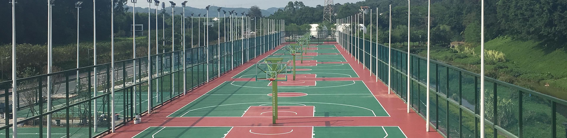 硅PU球場